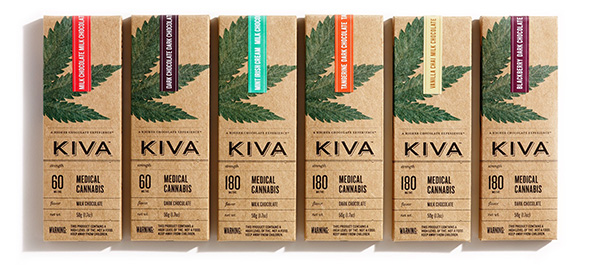  KIVA 大麻巧克力