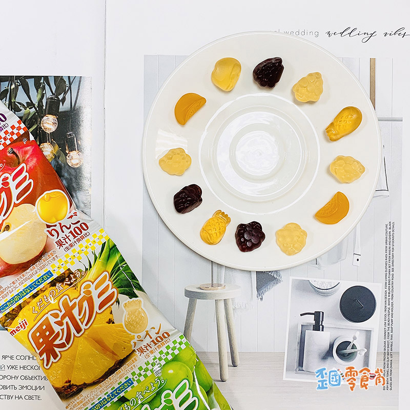 【日本】明治5連水果軟糖90g