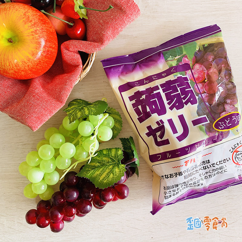 【日本】AS蒟蒻果凍216g-水蜜桃/蘋果/葡萄