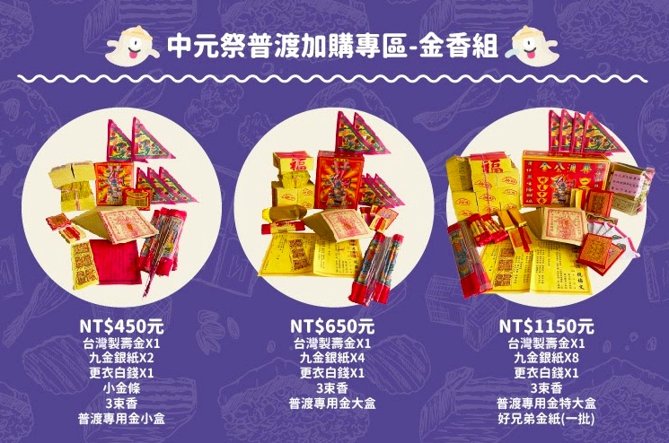 中元普渡香金 中元普渡水果